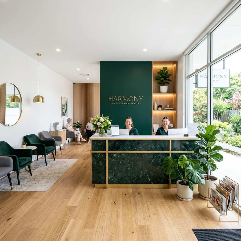 Welcoming clinic interior
